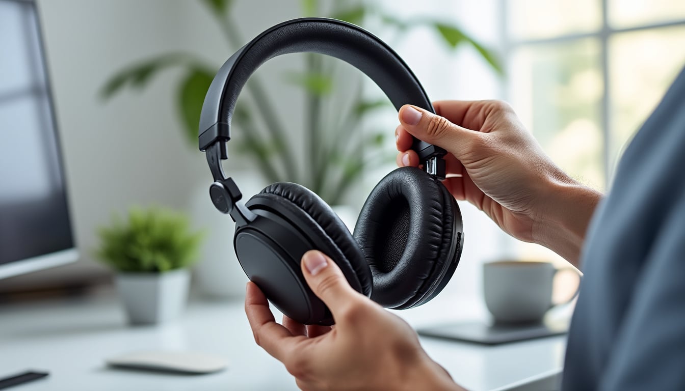 Casque audio sennheiser hd 25 : le réglage expliqué pas à pas