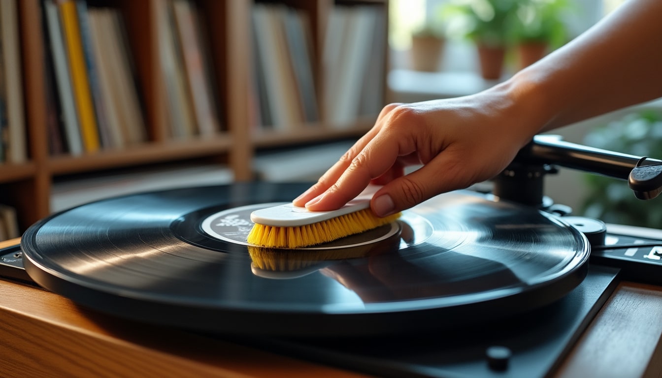 Entretenir ses vinyles : nettoyage et rangement