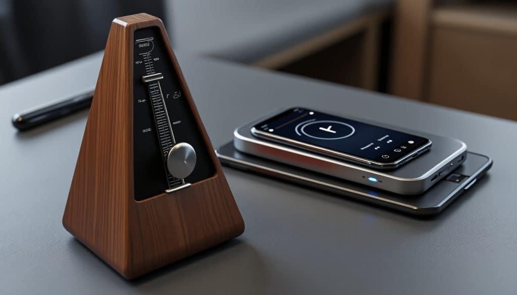 Métronome : mécanique, électronique ou application