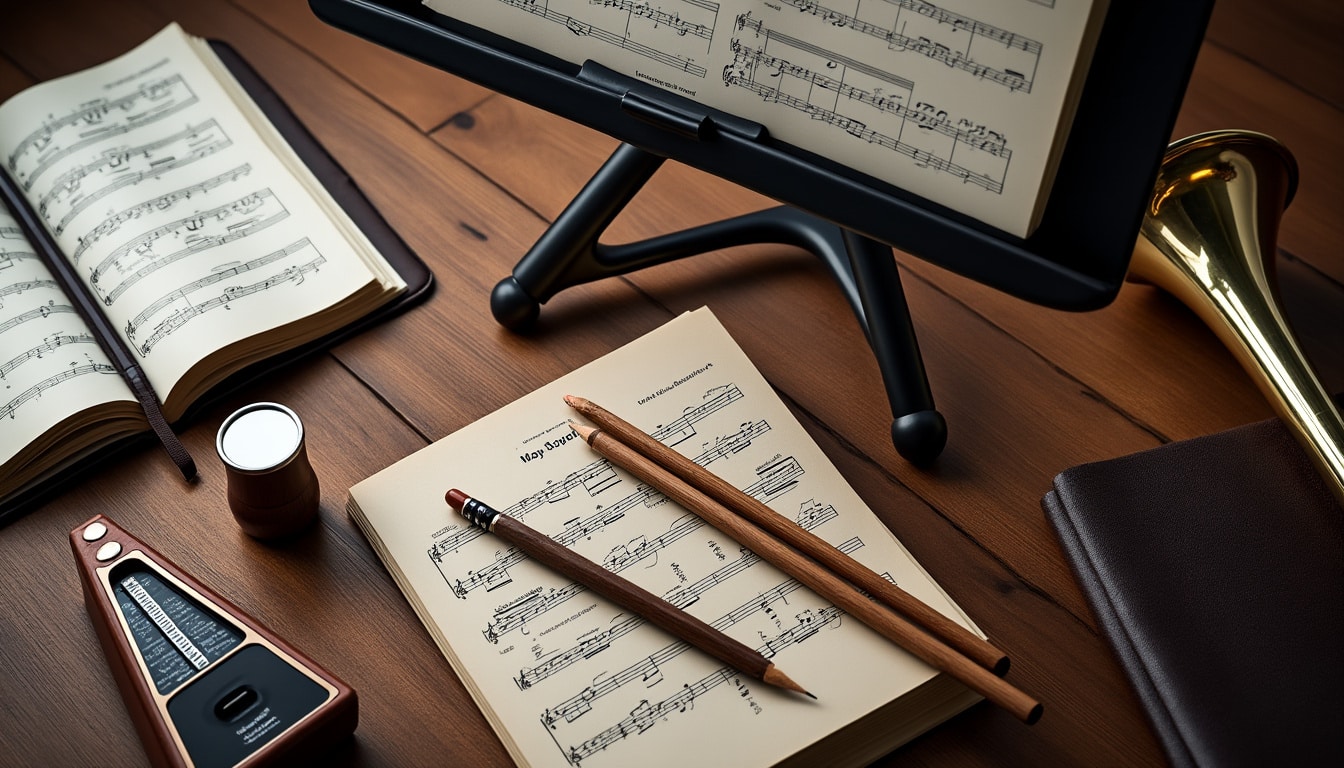 Pupitre et accessoires : le nécessaire du musicien