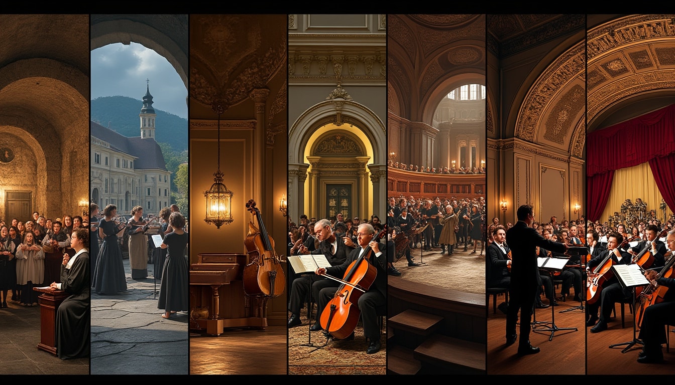 Histoire de la musique classique : les grandes périodes